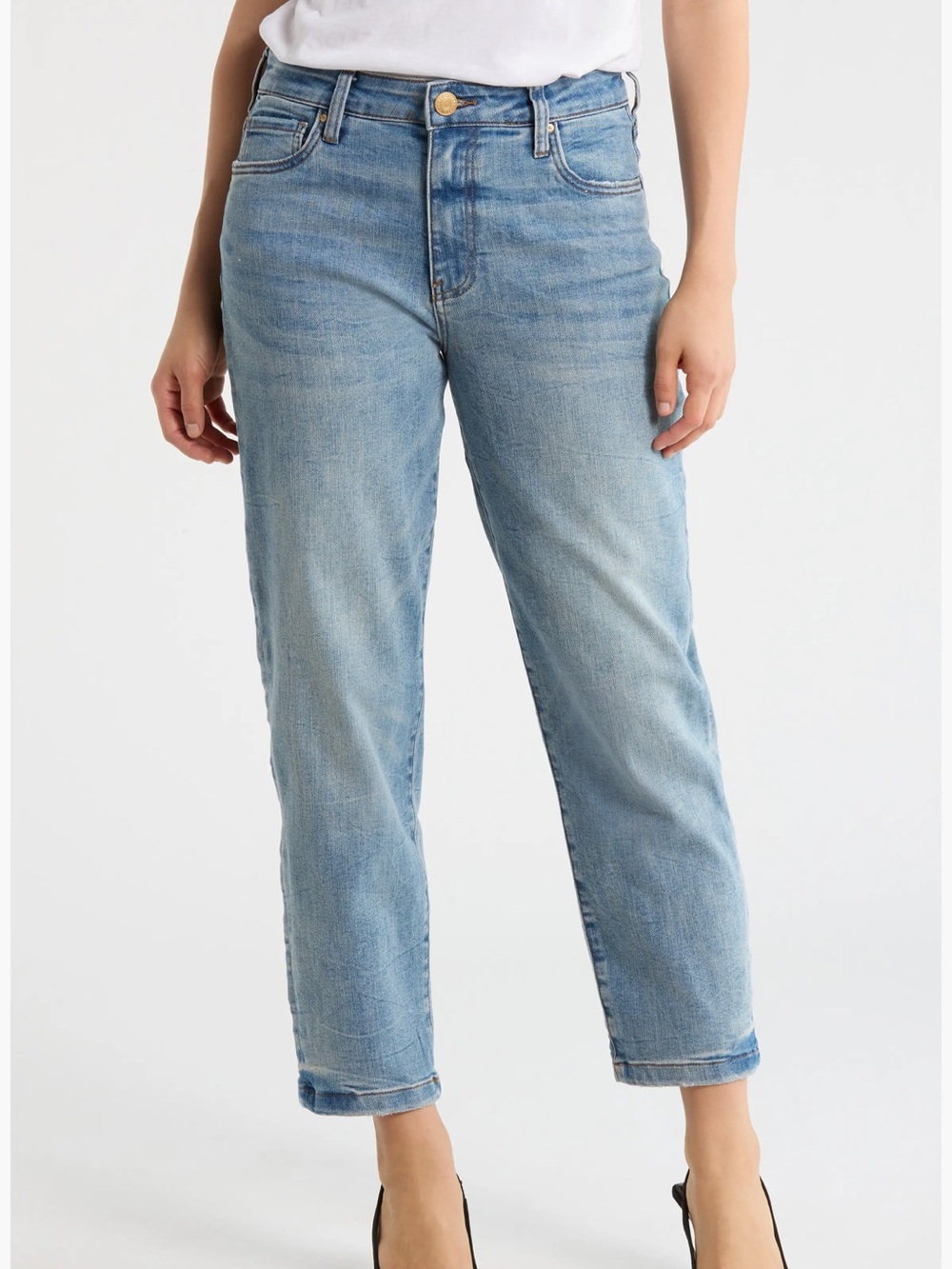 Kut From The Kloth Sienna Baggy Boyfriend Crop